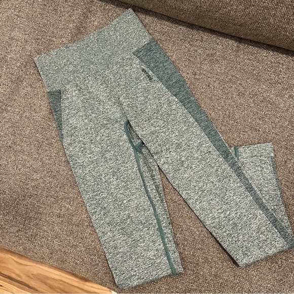 gymshark green/teal full length leggings - Picture 1 of 3